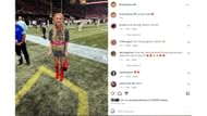 Patrick Mahomes' wife Brittany stuns at the sidelines at Chiefs-Falcons clash (Image credit: @brittanylynne IG)